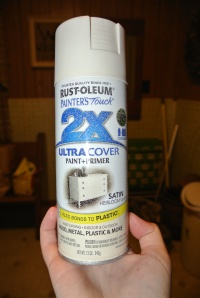 Here's what the can to the paint I chose to use looks like.